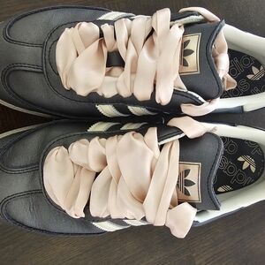 Sneakers Adidas Size 7.5 Unique Pink Lace Sneakers NEW